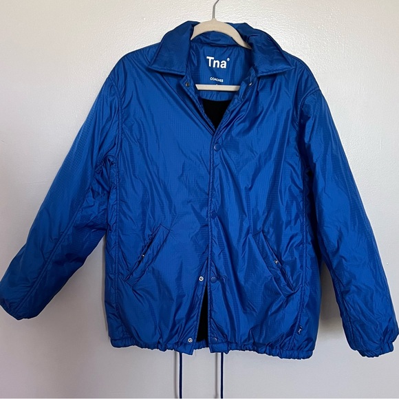 Aritzia TNA Blue Coaches Jacket - Picture 2 of 7